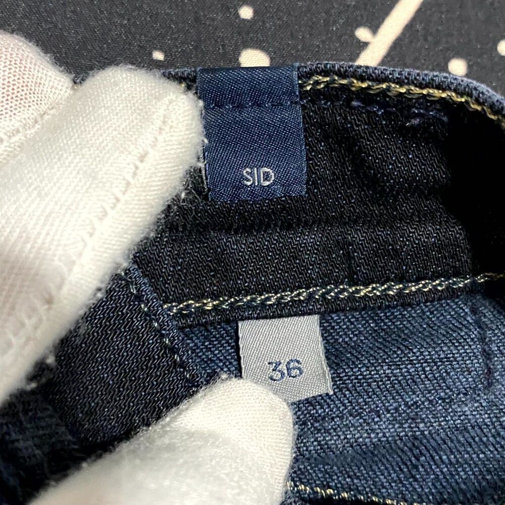 Citizens of Humanity Sid Jeans Mens 36x31 Blue Cotton Denim Straight Workwear - Picture 4 of 9